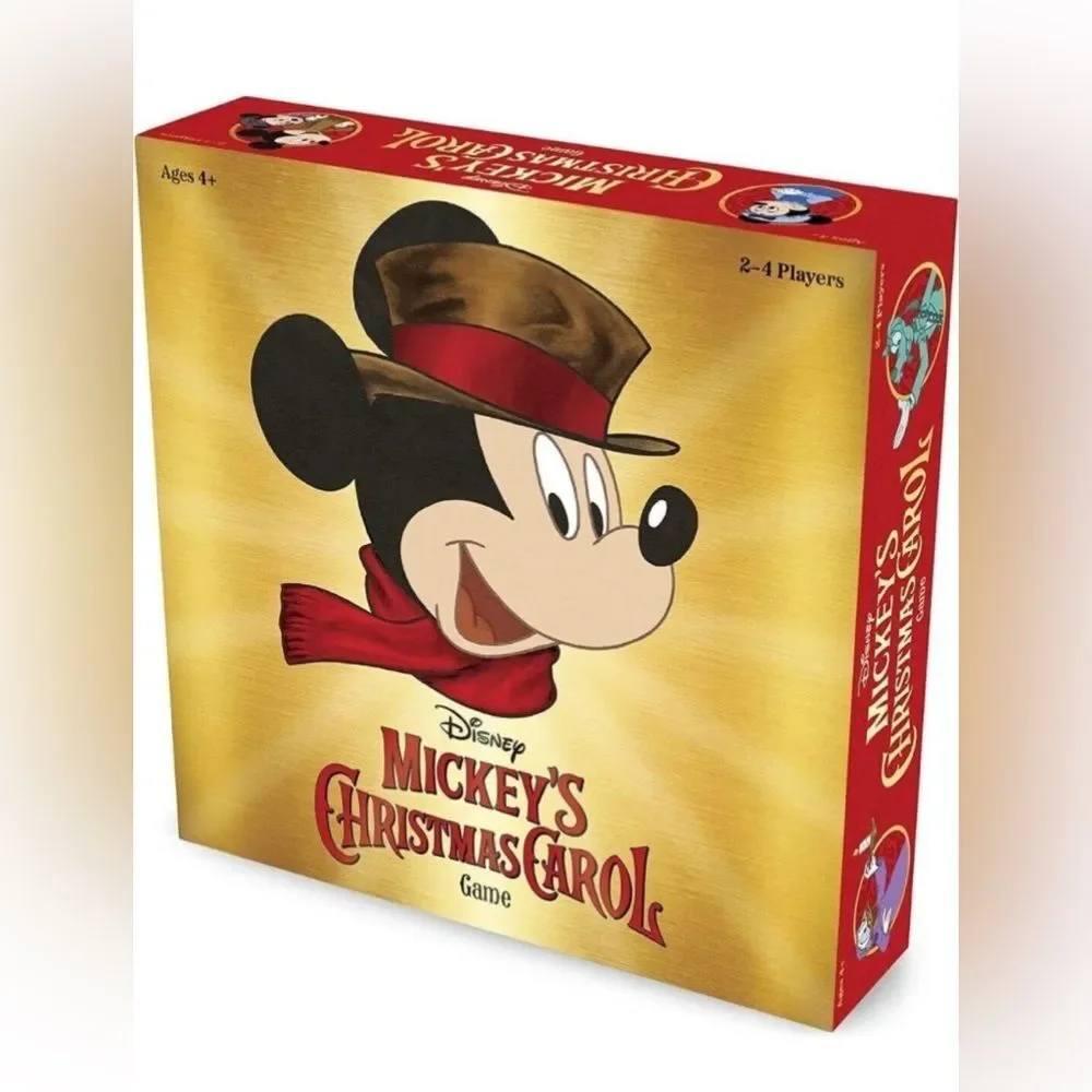 Funko New Disney Mickey's Christmas Carol Game Ages 4+ Mickey Mouse Holiday